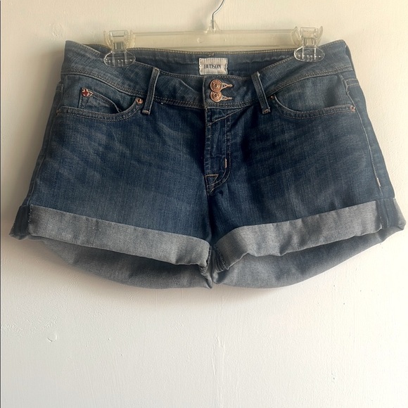 Hudson Jeans Pants - Hudson Jeans Blue Jean Shorts with Cuffed Hem